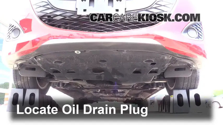 2013 Mazda 5 Sport 2.5L 4 Cyl. Oil Change Oil and Oil Filter